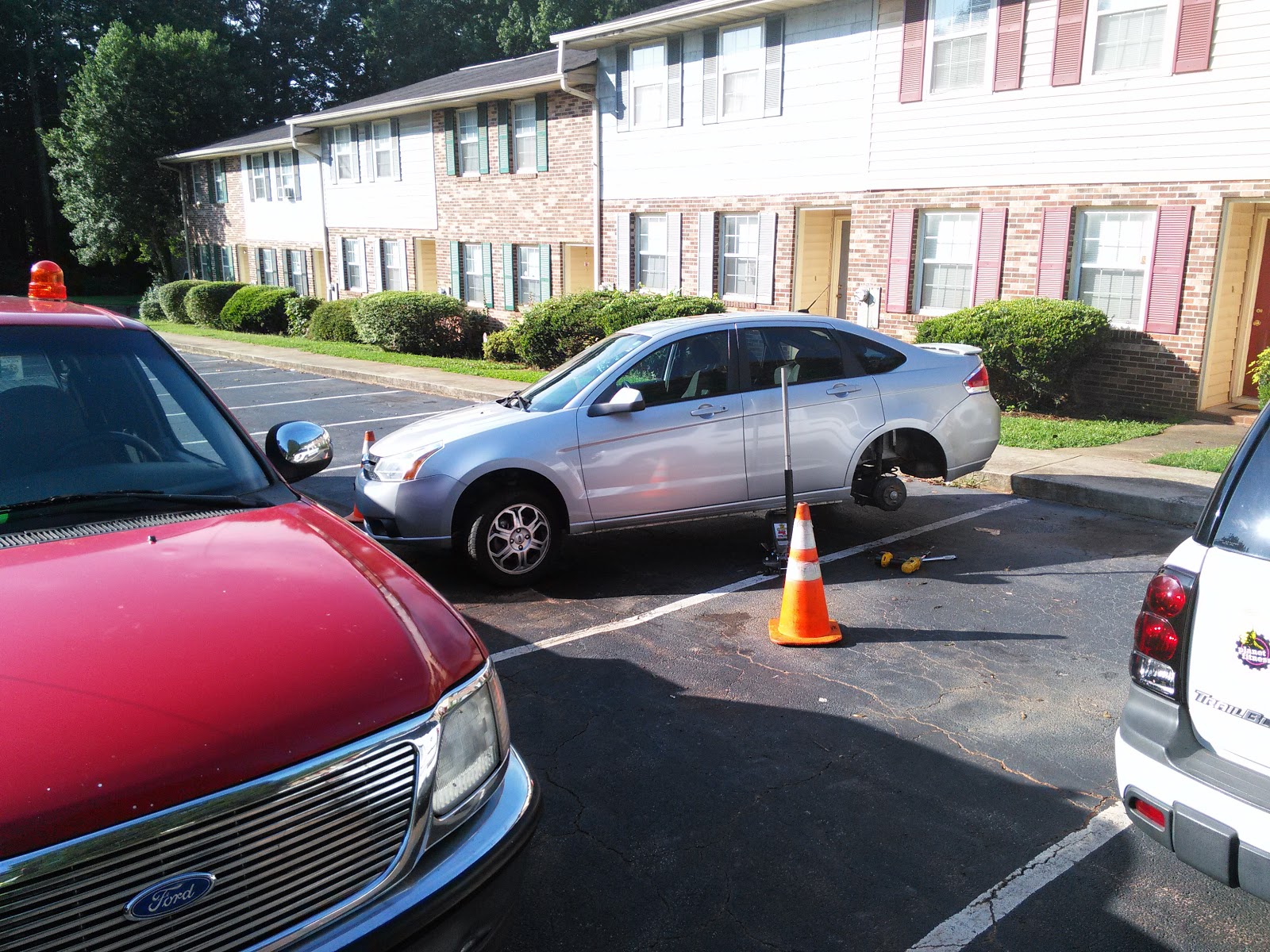 InTire Mobile Tire Shop — mobile tire service call